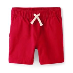 NWT 5T Toddler Boys Pull On Jogger Shorts, Ruby, The Children’s Place